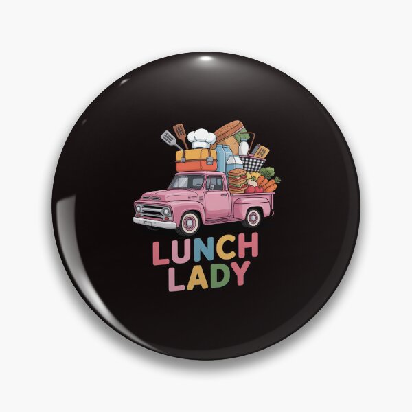 Item preview, Cute Lunch Lady Truck Lunch Ladies Squad Cafeteria Crew designed and sold by RopboxRone.