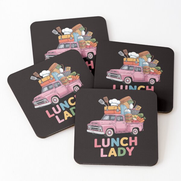 Item preview, Cute Lunch Lady Truck Lunch Ladies Squad Cafeteria Crew designed and sold by RopboxRone.