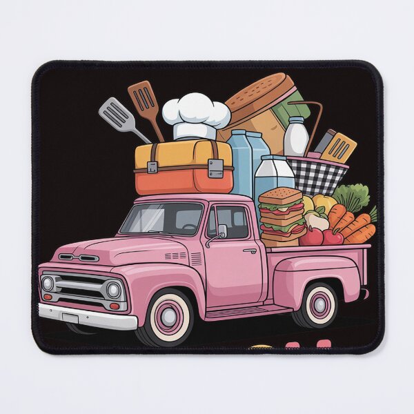 Item preview, Cute Lunch Lady Truck Lunch Ladies Squad Cafeteria Crew designed and sold by RopboxRone.