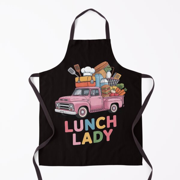 Item preview, Cute Lunch Lady Truck Lunch Ladies Squad Cafeteria Crew designed and sold by RopboxRone.