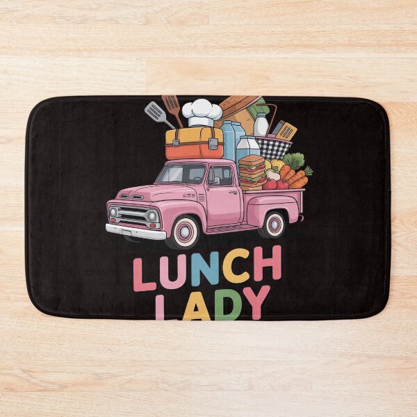 Item preview, Cute Lunch Lady Truck Lunch Ladies Squad Cafeteria Crew designed and sold by RopboxRone.
