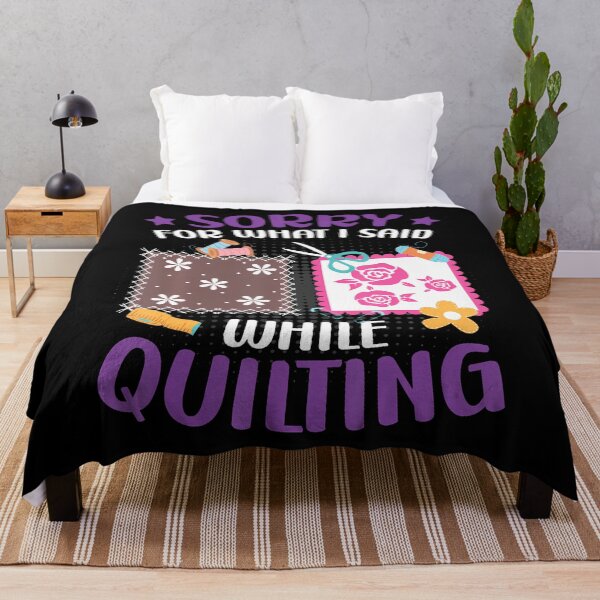 Item preview, Sorry For What I Said While Quilting designed and sold by BrandyMegan.