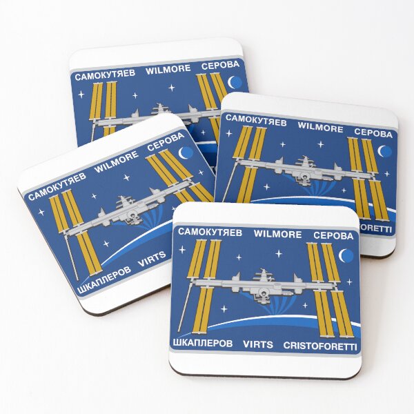 Item preview, International Space Station Expedition 42 Patch designed and sold by CharlieDesings.