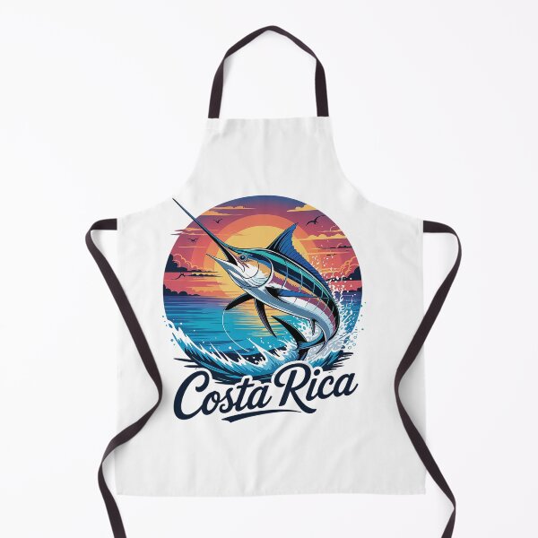 Item preview, Costa Rica Vintage Blue Marlin and Billfish Retro Graphic designed and sold by AmparoBoyle.