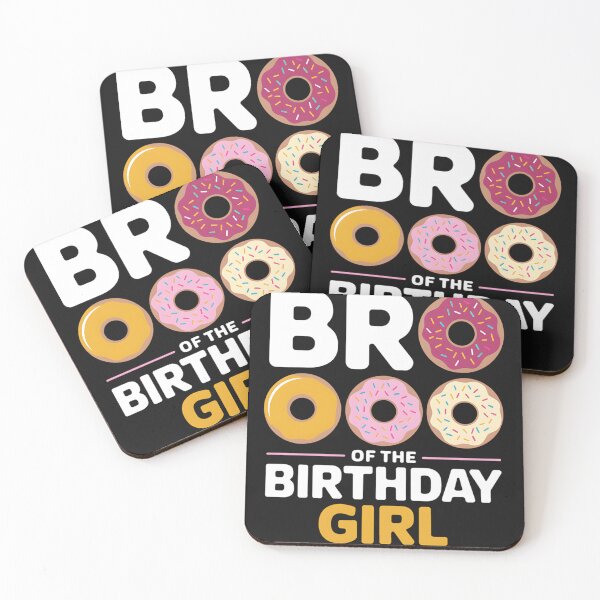 Item preview, Bro Of The Birthday Girl Love Donut Party Day Theme designed and sold by AvagondaMind.