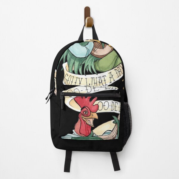 Item preview, Alan-A-Dale Rooster  Oo-De-Lally Golly What A Day Tattoo Watercolor Painting Robin Hood designed and sold by quanghuydang.