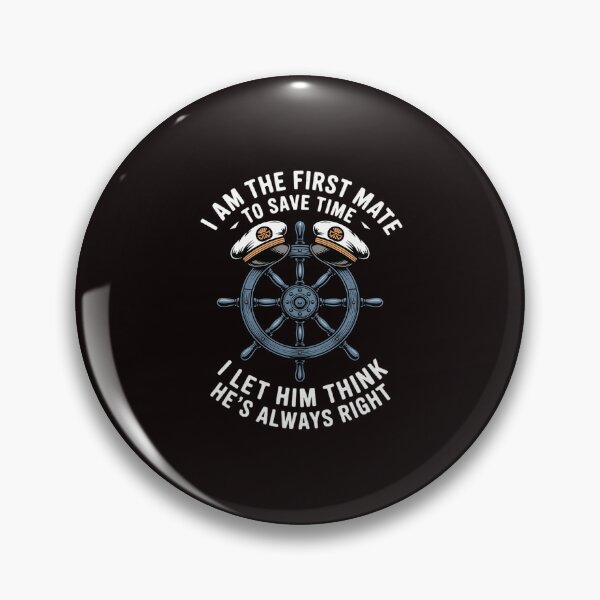 Item preview, Cool First Mate For Men Women Kids Boating Captain Boat Dock designed and sold by RopboxRone.