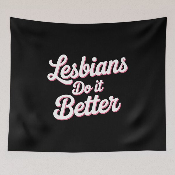 Item preview, Lesbians Do It Better LGBTQ Pride Flag designed and sold by Rotasiin.