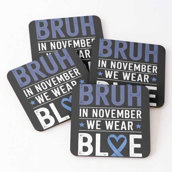 Item preview, Bruh In November We Wear Blue Diabetes Awareness designed and sold by AvagondaMind.