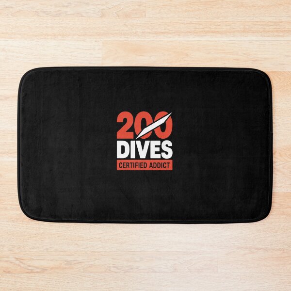 Item preview, 200 Dives Diving Addict Diver Gift designed and sold by marcusry.