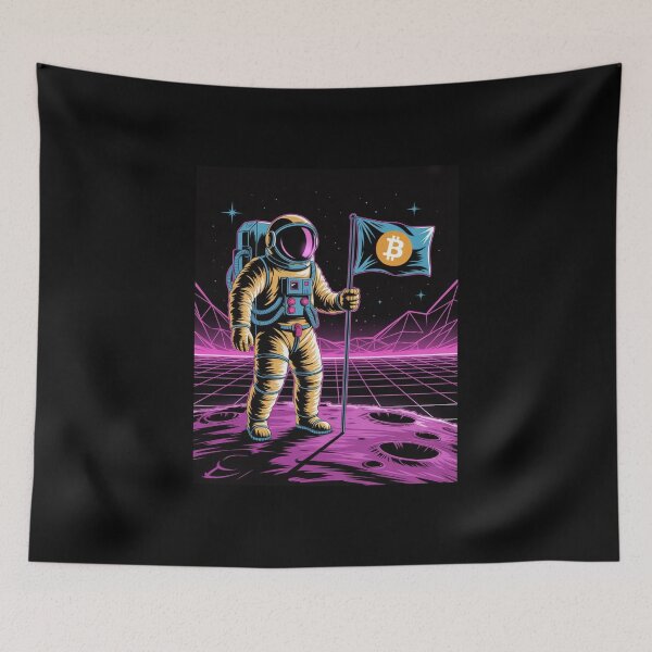 Item preview, To The Moon Bitcoin Astronaut designed and sold by ACRShop.