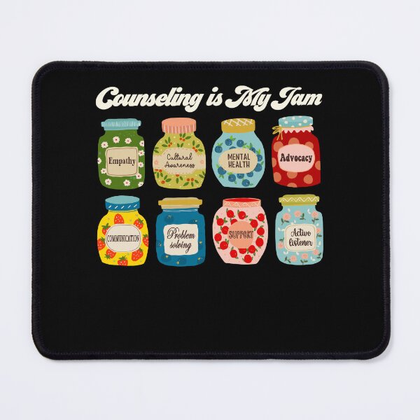 Item preview, Counseling Is My Jam School Psychologist Counselor designed and sold by pansak.
