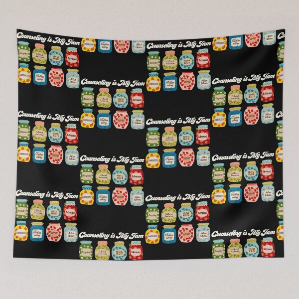 Item preview, Counseling Is My Jam School Psychologist Counselor designed and sold by pansak.