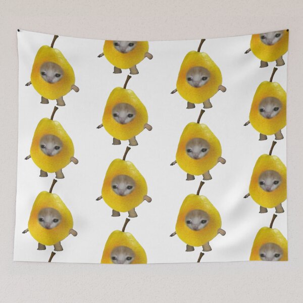 Item preview, pear cat designed and sold by catmemes4u.
