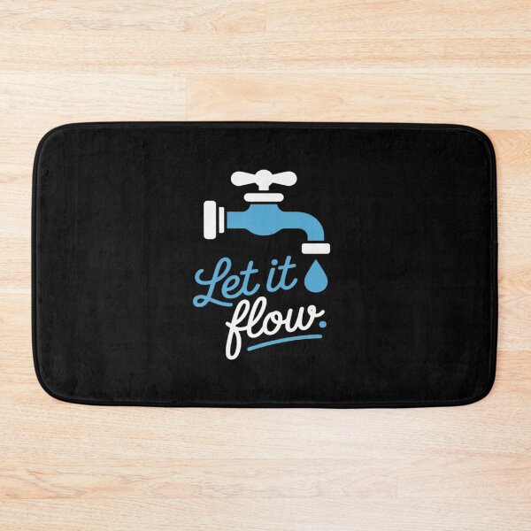 Item preview, Let It Flow Dripping Faucet Plumber Electrician novelty designed and sold by Rotasiin.