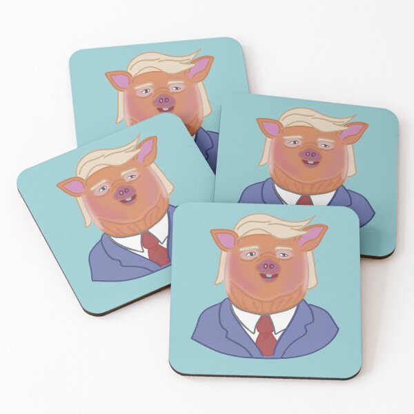 Item preview,  Donald Trump Quiet Piggy designed and sold by baranskini.