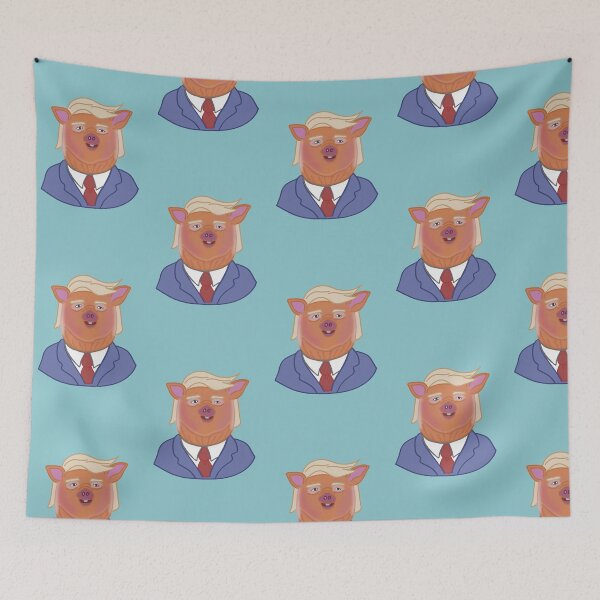 Item preview,  Donald Trump Quiet Piggy designed and sold by baranskini.