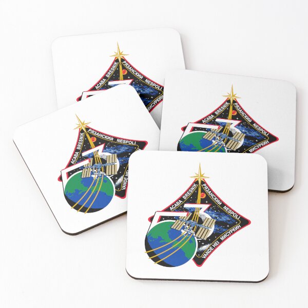 Item preview, International Space Station Expedition 53 Patch designed and sold by CharlieDesings.