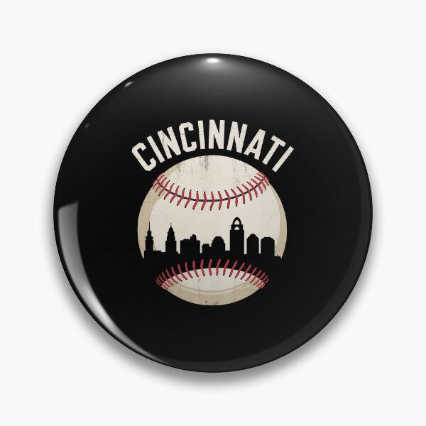 Artikelvorschau, Stadtbild von Cincinnati, Baseball-begeisterte Männer entworfen und verkauft von khorbiasieno.