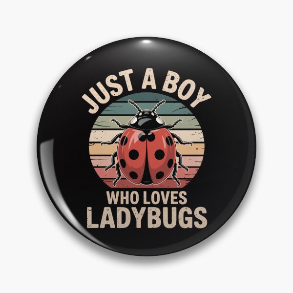 Item preview, Just A Boy Who Loves Ladybugs designed and sold by Silicula.