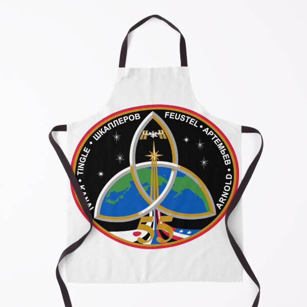 Item preview, International Space Station Expedition 55 Patch designed and sold by CharlieDesings.