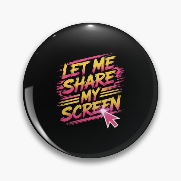 Item preview, Let Me Share My Screen Remote Meetings Employee designed and sold by LinlinsDemons.