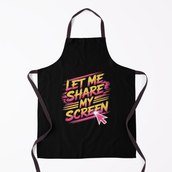 Item preview, Let Me Share My Screen Remote Meetings Employee designed and sold by LinlinsDemons.