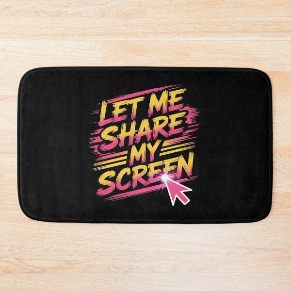 Item preview, Let Me Share My Screen Remote Meetings Employee designed and sold by LinlinsDemons.