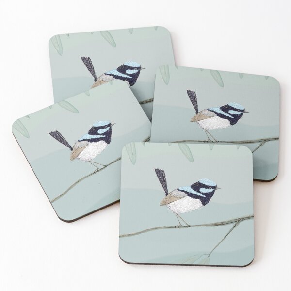Item preview, Fairy wren again designed and sold by Anna Just Art.