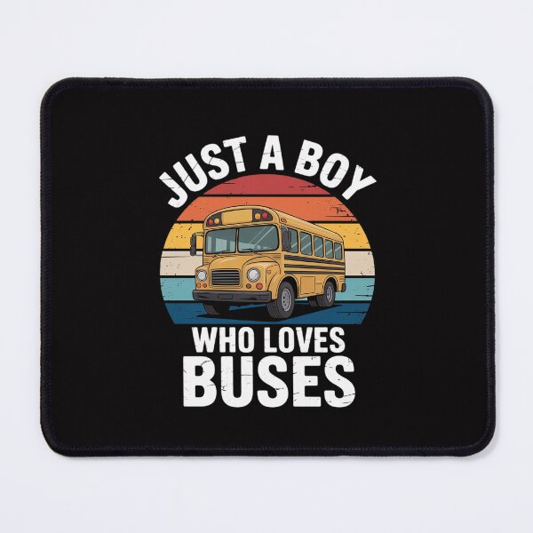 Item preview, Just a Boy who loves Buses designed and sold by Silicula.