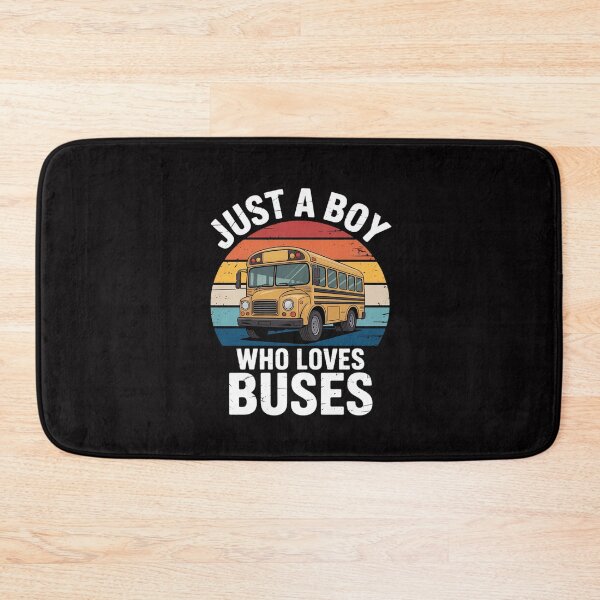 Item preview, Just a Boy who loves Buses designed and sold by Silicula.