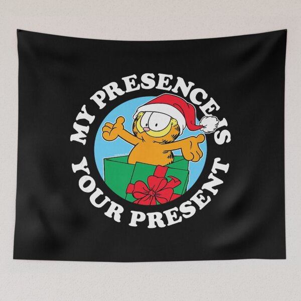 Item preview, Garfield Funny Christmas Box – Playful Holiday Illustration designed and sold by gonyeagoensv.