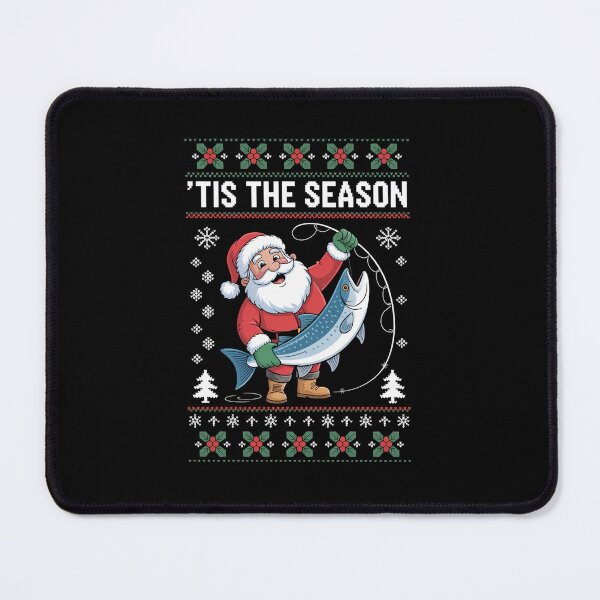 Item preview, Ugly Christmas Fishing designed and sold by RayhendersonArt.