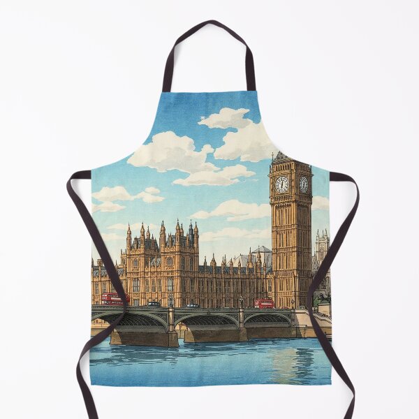 Item preview, The Palace of Westminster Japanese Woodblock Print designed and sold by Takeda-art.