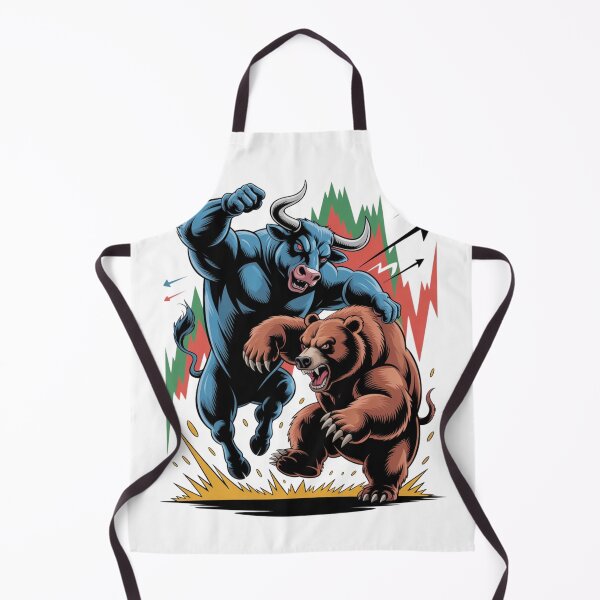 Item preview, Bull vs Bear Market Battle designed and sold by ACRShop.