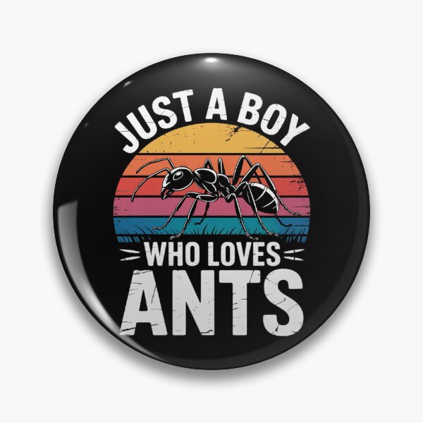 Item preview, Just A Boy Who Loves Ants designed and sold by Silicula.