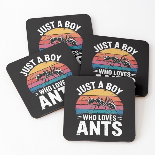 Item preview, Just A Boy Who Loves Ants designed and sold by Silicula.