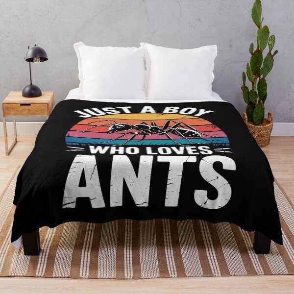 Item preview, Just A Boy Who Loves Ants designed and sold by Silicula.