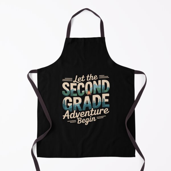 Item preview, Let The 2nd Grade Adventure Begin Retro First Day of School designed and sold by LinlinsDemons.