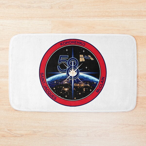 Item preview, International Space Station Expedition 58 Patch designed and sold by CharlieDesings.
