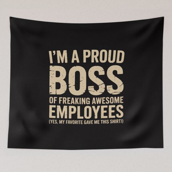 Item preview, I'm A Proud Boss Of Freaking Awesome designed and sold by Silicula.