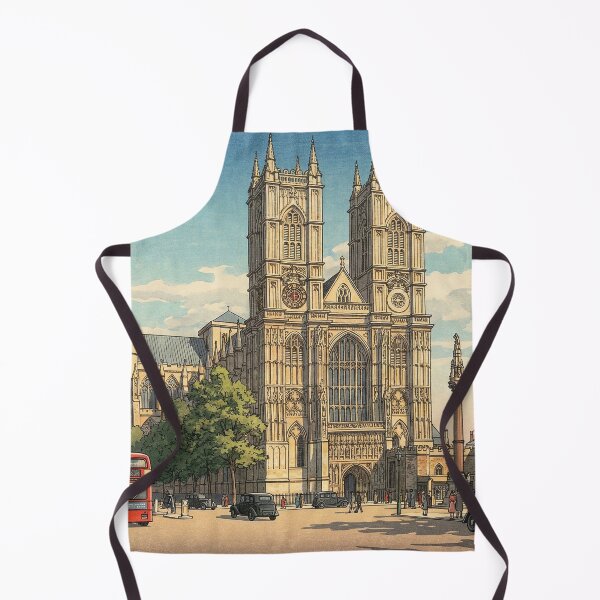 Item preview, Westminster Abbey Japanese Woodblock Print designed and sold by Takeda-art.
