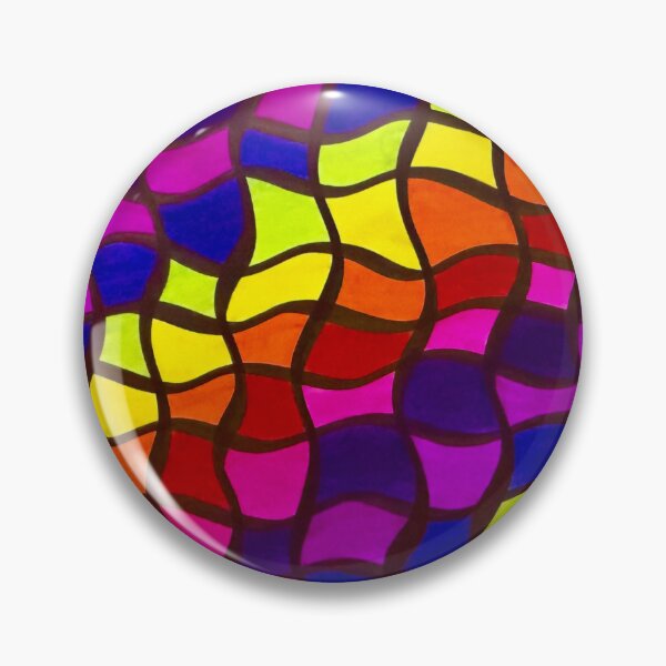Item preview, Mosaic style pen art designed and sold by MishaArtsCA.