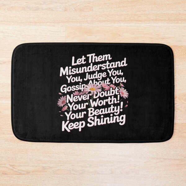 Item preview, Let Them Misunderstand You Judge You Never Doubt Worth designed and sold by LinlinsDemons.