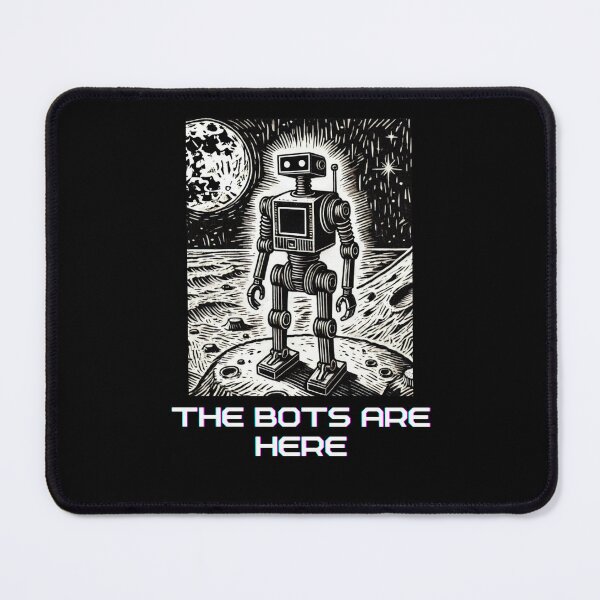 Item preview, Futuristic Humanoid Robot designed and sold by TEEJAMBOREE.