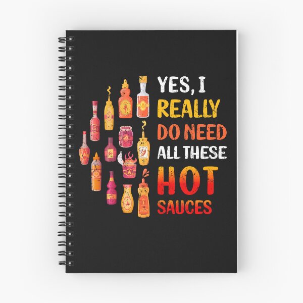Item preview, Funny Spicy Food Lover Tee - Yes, I Really Do Need All These Hot Sauces designed and sold by Pingestre.
