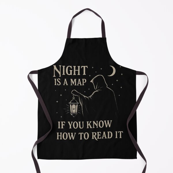 Item preview, Night Is a Map – Lantern Keeper Gothic Design designed and sold by Mouraludia.