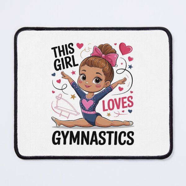 Item preview, This girl loves gymnastics designed and sold by RayArmstrong.