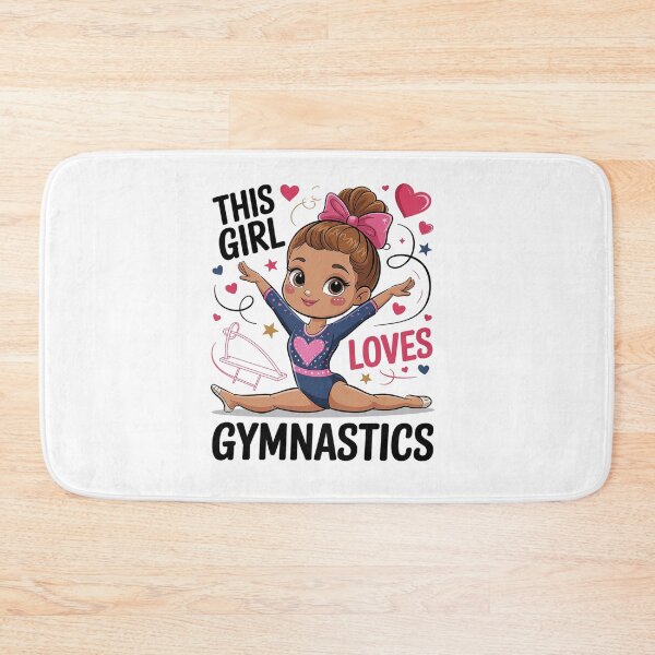 Item preview, This girl loves gymnastics designed and sold by RayArmstrong.