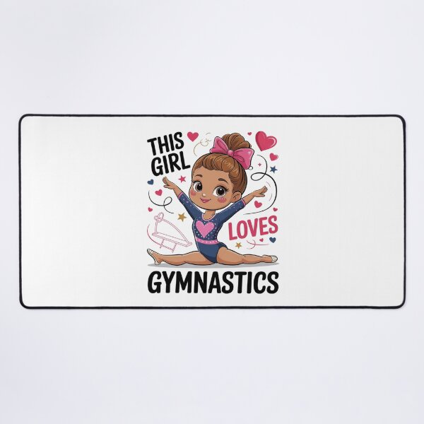 Item preview, This girl loves gymnastics designed and sold by RayArmstrong.